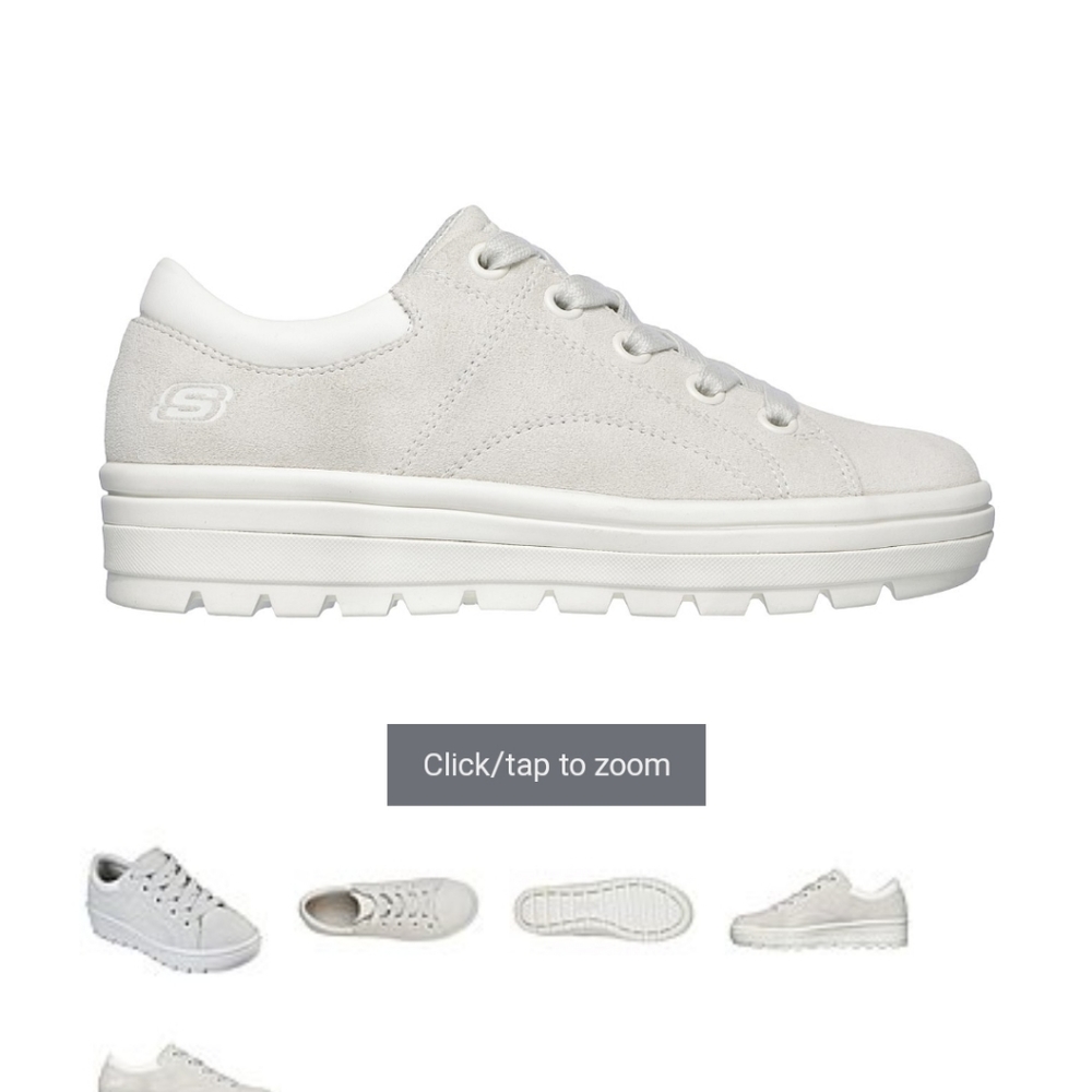 Skechers real suede sneakers